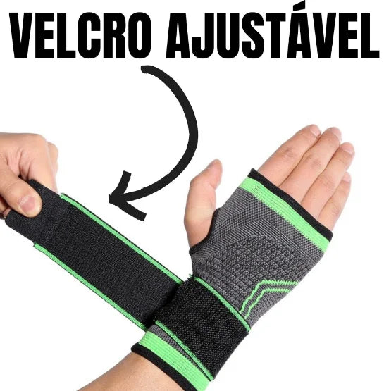 Ajuste de compressão ortopédica para tendinite de pulso Munheeceira D/Pulse - Neverdie Store