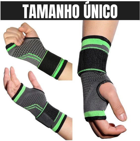 Ajuste de compressão ortopédica para tendinite de pulso Munheeceira D/Pulse - Neverdie Store