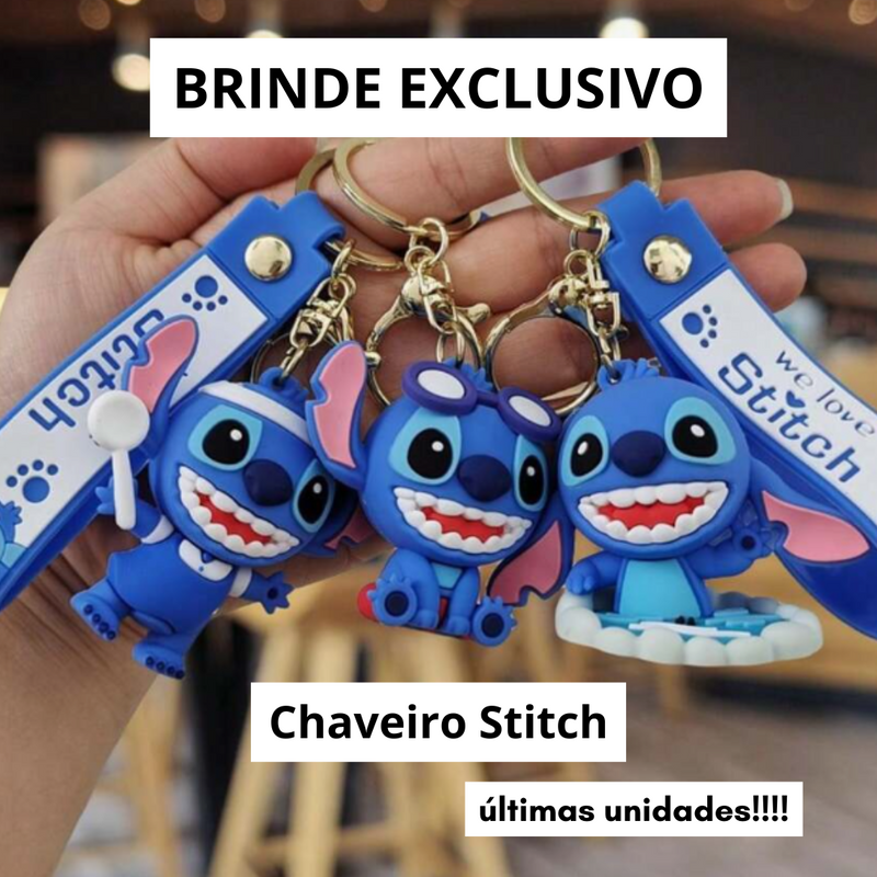 Urso Stitch Que Respira - Relaxa e Acalma -