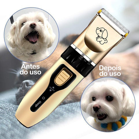 Kit Maquina para Tosa Pet 11 peças Peludita- OFERTA RELÂMPAGO